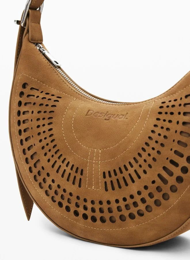 DESIGUAL Medium Perforated Bag