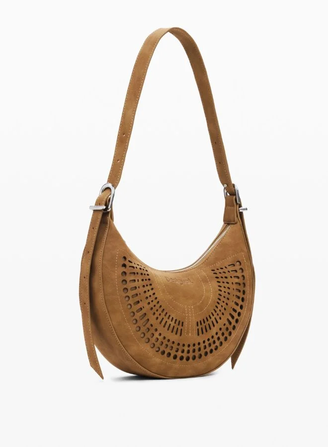 DESIGUAL Medium Perforated Bag
