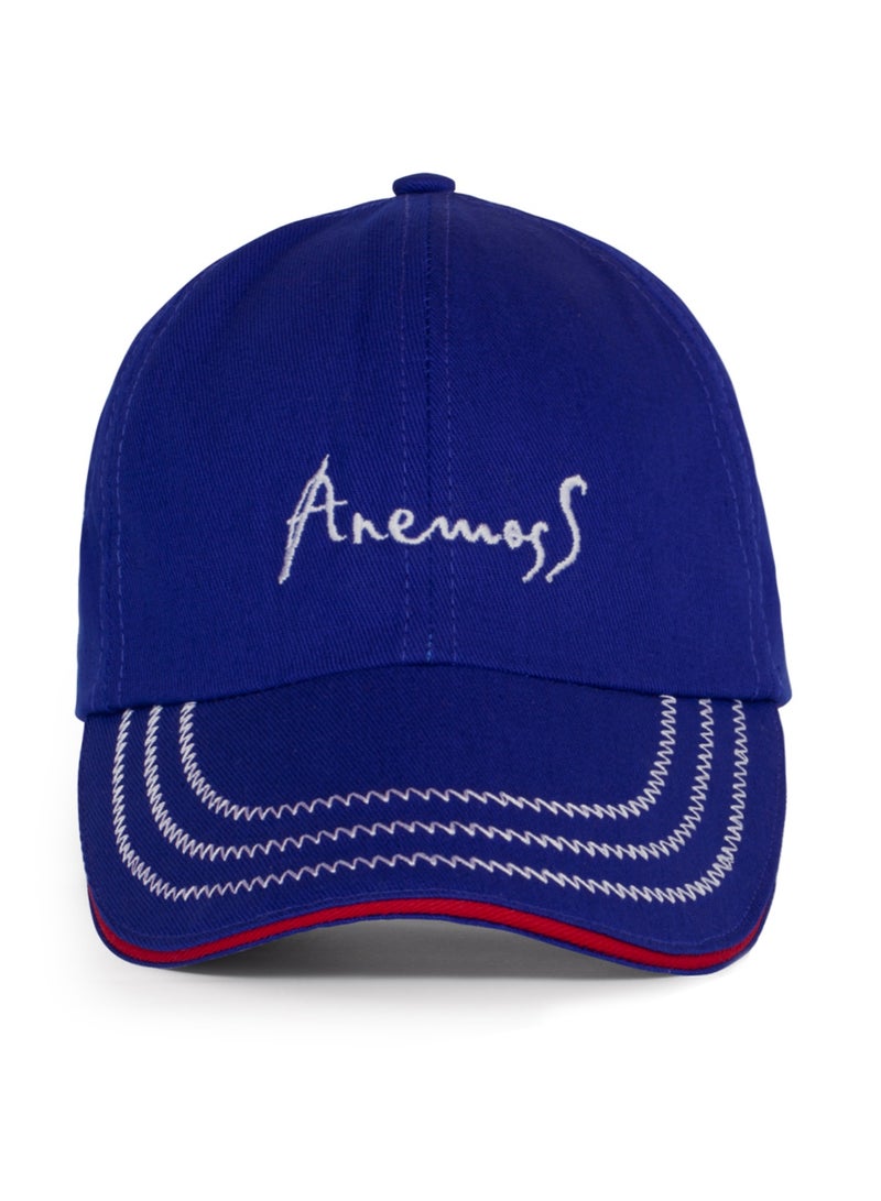 أنيموس قبعة بيسبول منحنية الحافة كاجوال، مطرزة بالمرساة، مصنوعة من قطن 100%، بخامة قابلة للتنفس، قبعة للرجال والنساء، مع حزام معدني قابل للتعديل. - Image 2