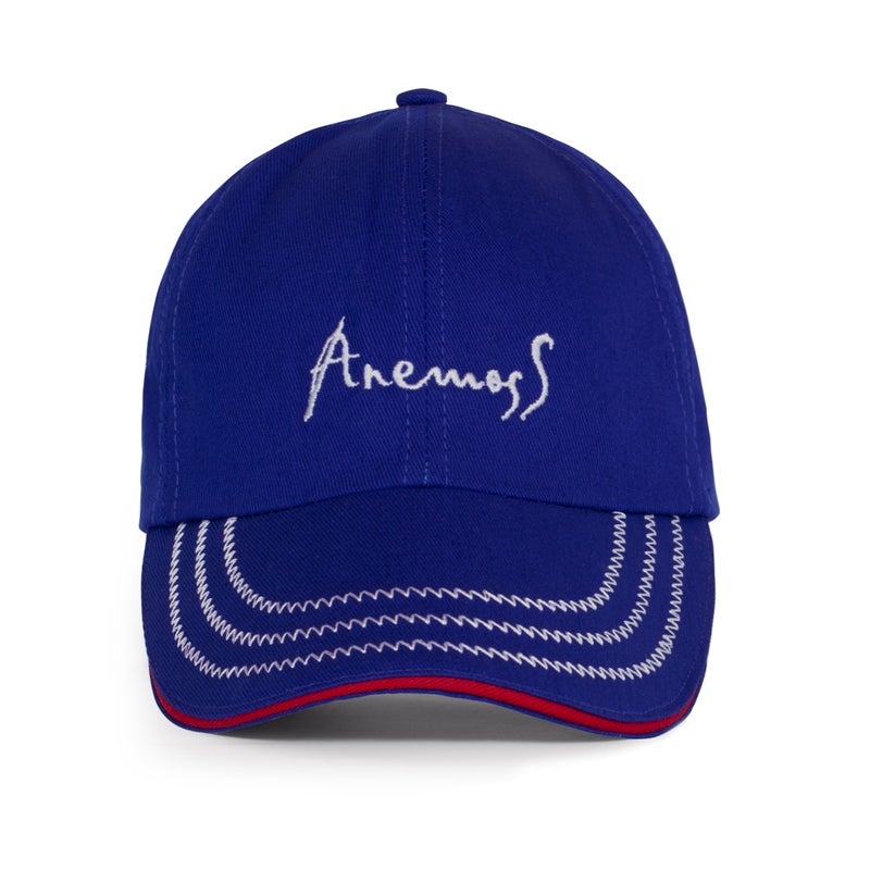 Anemoss Casual Curve Peak Cap, Embroidered Anchor Baseball Cap, 100% Cotton, Breathable Material, Hat for Men & Women, Adjustable Metal Buckle Strap - Image 1
