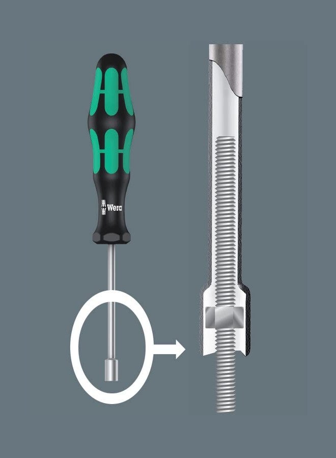 Wera - 5029465001 Kraftform Plus 395 HO 10mm Professional Nutdriver, 3 5/32" Shaft Length - Image 2