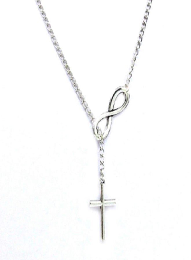 ITS Unisex Adult Alloy Necklace - (Silver) - Image 1