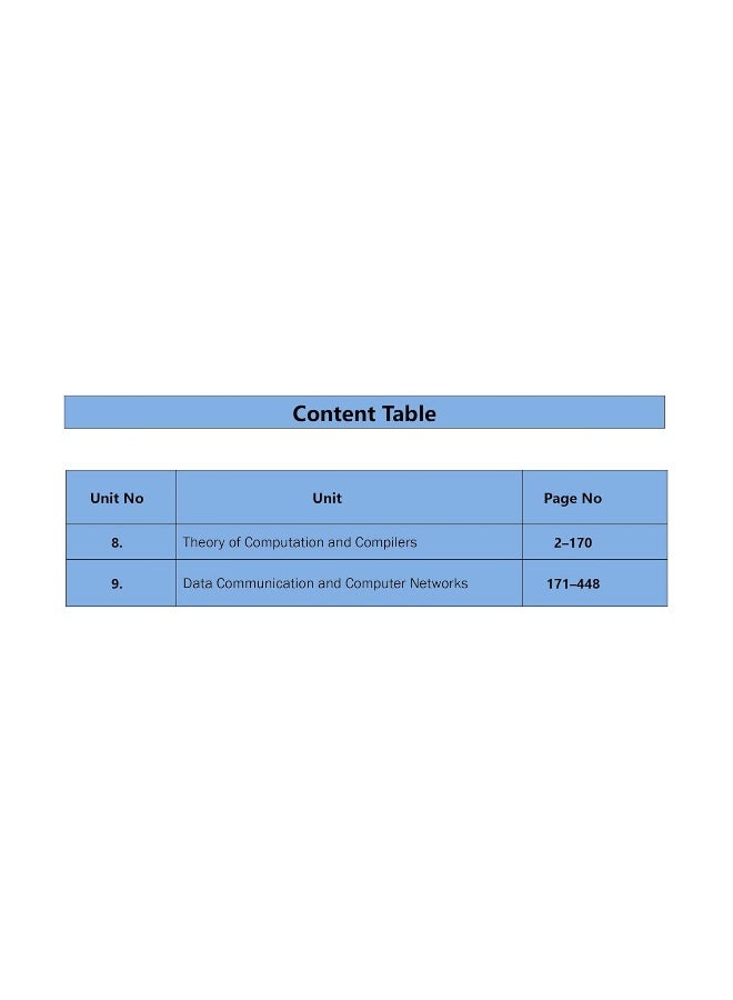 UGC NET Paper II Computer Science (Vol 5) Topic-wise Notes (English Edition) | A Complete Preparation Study Notes with Solved MCQs