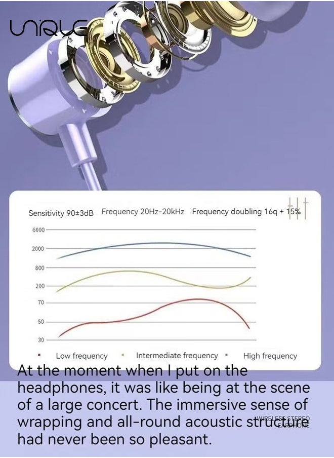 Unique - New neck-mounted Bluetooth ultra-long battery life earphones hanging neck sports wireless Bluetooth earphones (Blue) - Image 1