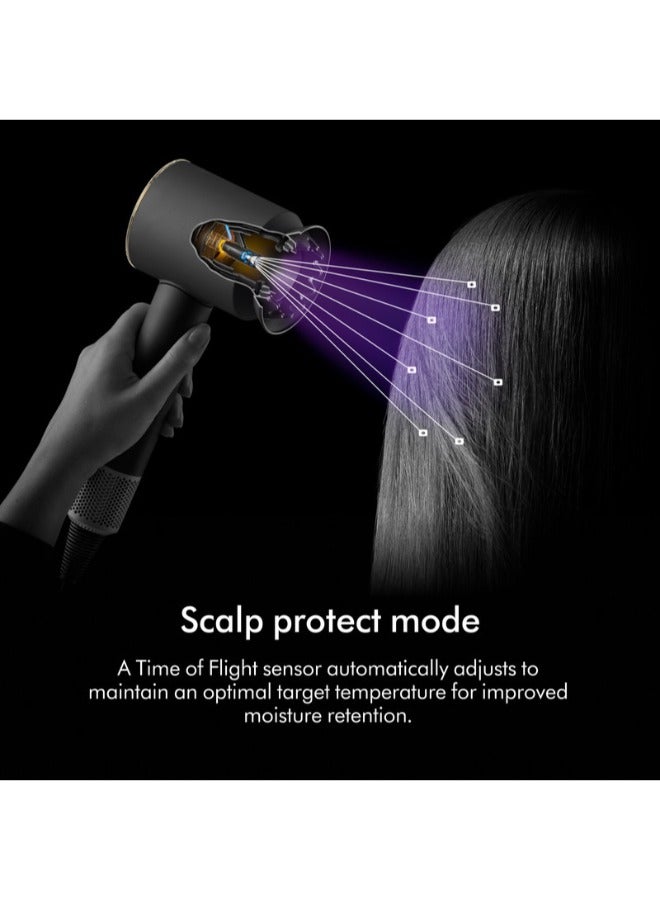 dyson Supersonic Nural Hair Dryer Red Velvet/Gold - Image 4