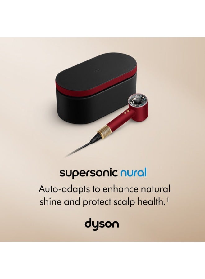 dyson Supersonic Nural Hair Dryer Red Velvet/Gold - Image 2