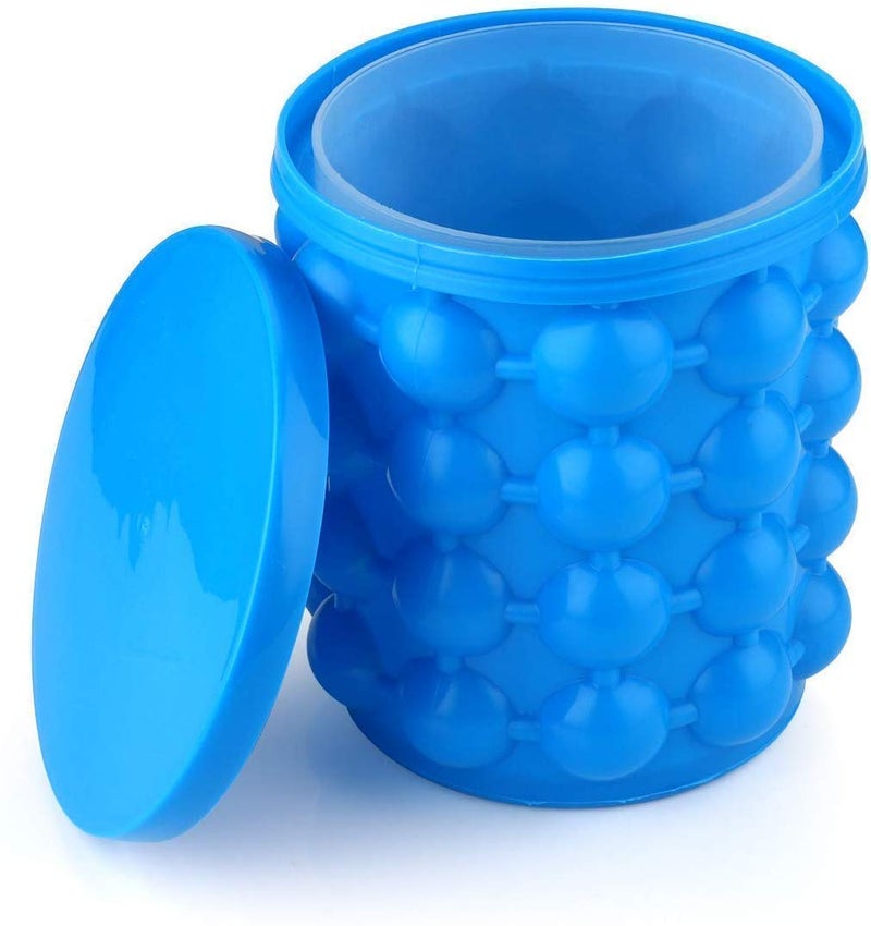 Kruptl Ice Cube Maker The Innovation Space Saving Ice Cube Maker Bucket Revolutionary Space Saving IceBall Makers for Home Multicolor Pack of 1 - Image 2