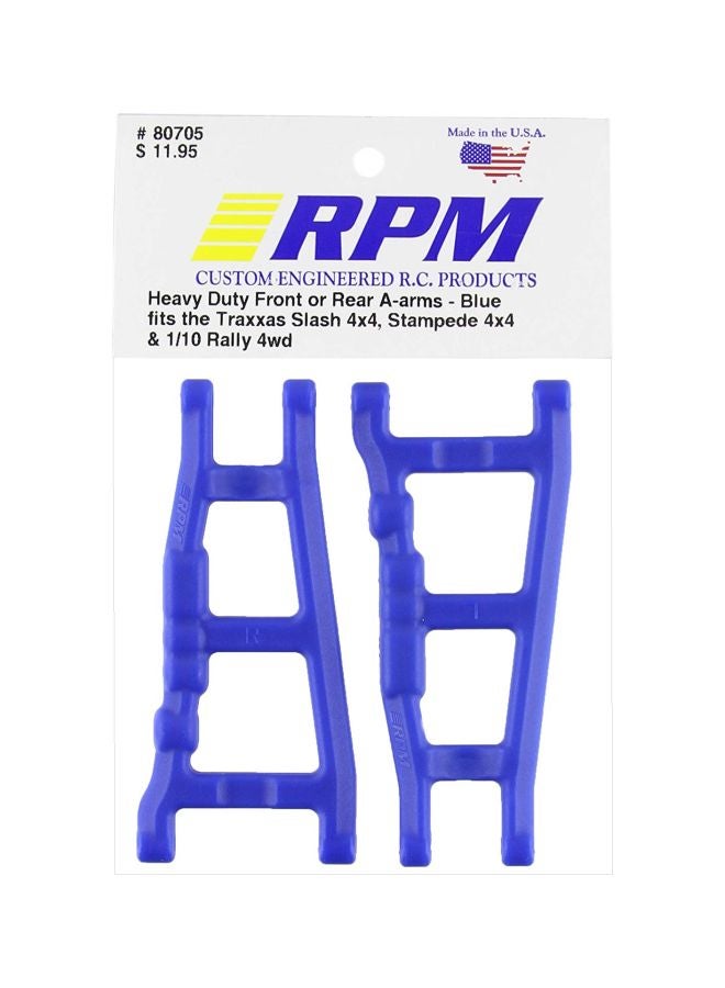 RPM Front or Rear A-arms Blue Slash 4x4ST 4x4Rally RPM80705 Electric Car/Truck Option Parts - Image 1