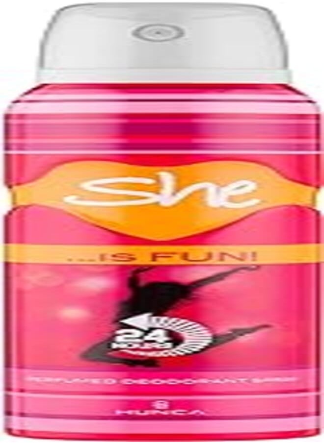 SHE - she is Fun Deodorant Body Spray For Women_150 ml - Image 1