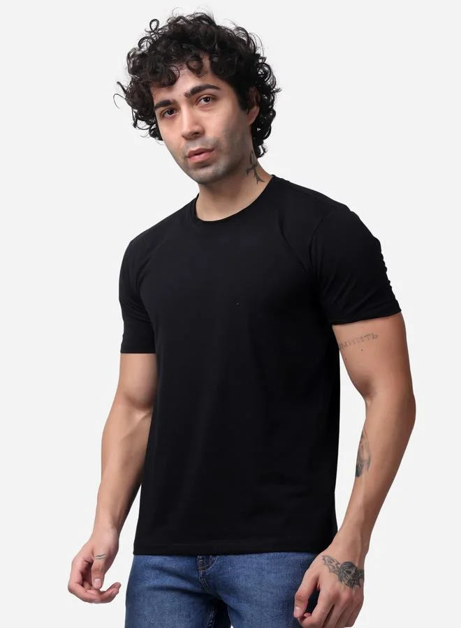Stylox Stylox Solid Short Sleeve Regular Fit T-Shirt