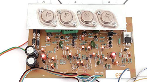 Electronicspices Electronic Spices Combo of 250 W DIY 2N3773 Transistor Audio Amplifier Board with Bluetooth Module Card and Diode Bridge Kit Bluetooth FM with Remote Kit - Image 2