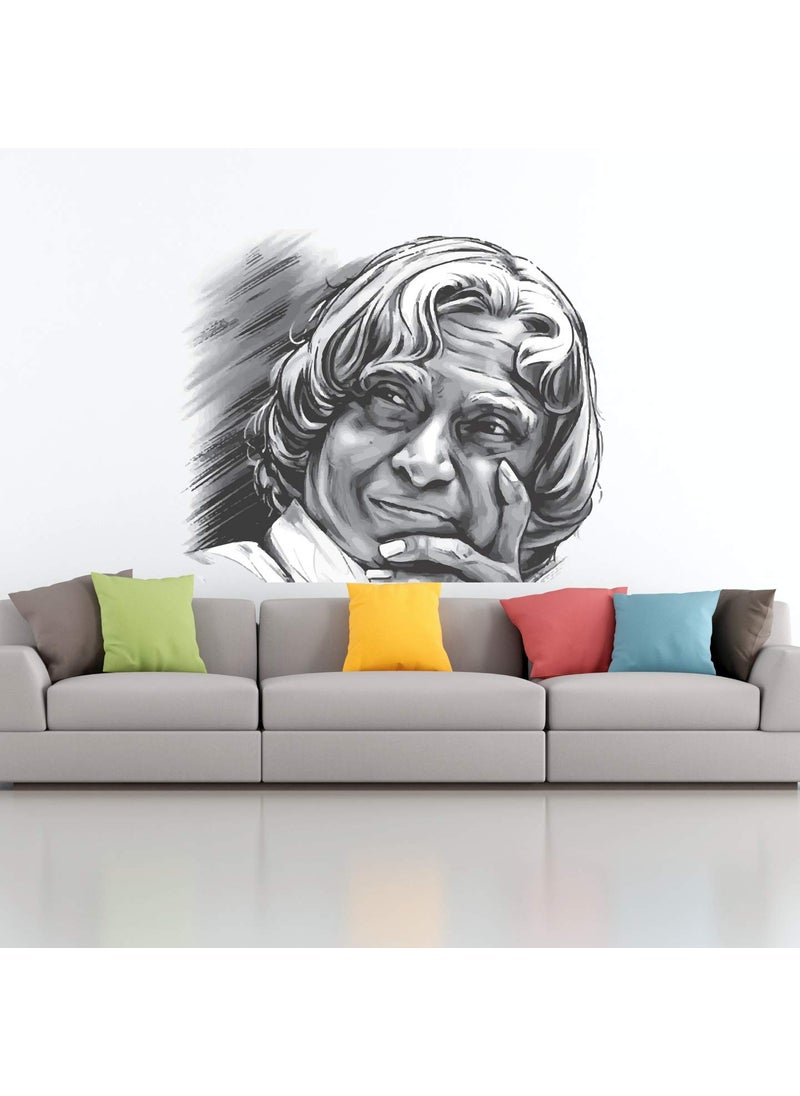 StickMe - StickMe 'Dr. A.P.J. Abdul Kalam - Motivational - Inspiration - Decoration - Wall Sticker' -SM374 (Multi Colour, Vinyl - 50cm X 50 cm) - Image 1