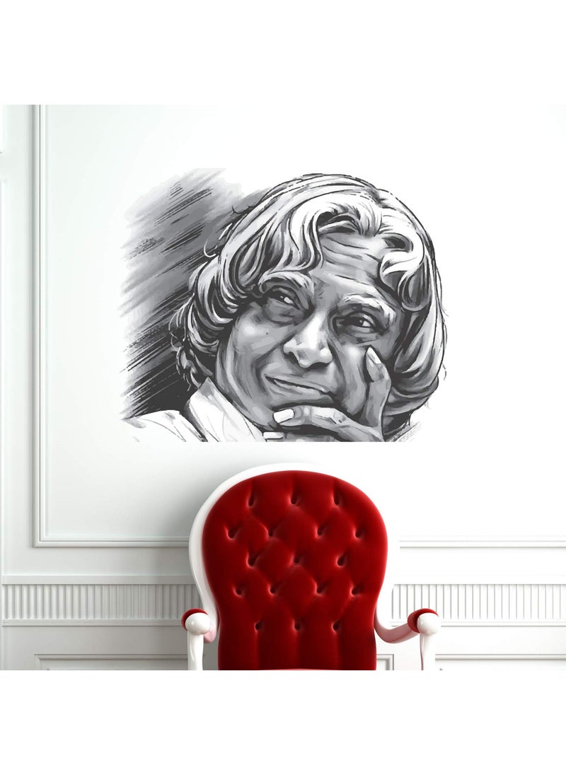 StickMe - StickMe 'Dr. A.P.J. Abdul Kalam - Motivational - Inspiration - Decoration - Wall Sticker' -SM374 (Multi Colour, Vinyl - 50cm X 50 cm) - Image 1