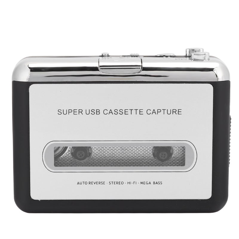 Ezcap Cassette Player USB Tape To MP3 Converter - Portable Lightweight Design With Audio Output For Music Anywhere - Image 2