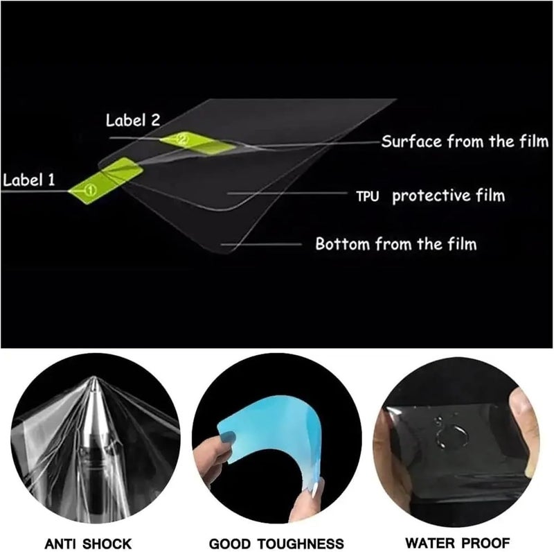 Motorcycle Screen Protector For ADV350 For ADV 350 2025 Motorcycle Protection Instrument Film Scratch Cluster Screen Dashboard Accessories(2 piece) - Image 4