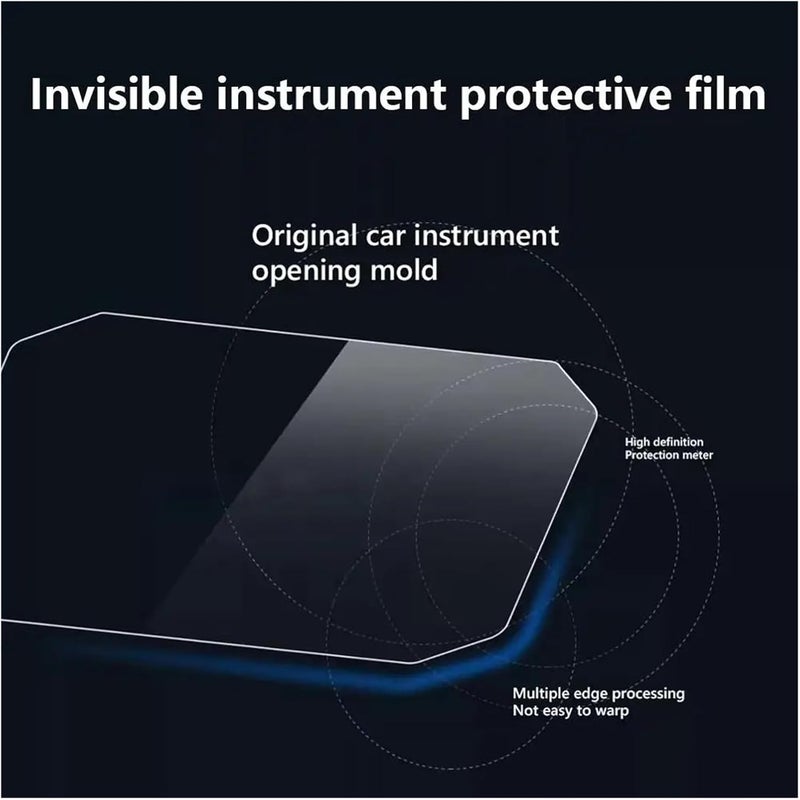 Motorcycle Screen Protector For ADV350 For ADV 350 2025 Motorcycle Protection Instrument Film Scratch Cluster Screen Dashboard Accessories(2 piece) - Image 5