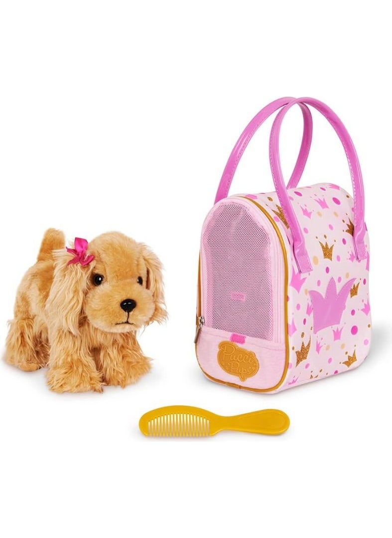 Pucci Pups Cocker Spaniel and Pink Bag  - Image 1
