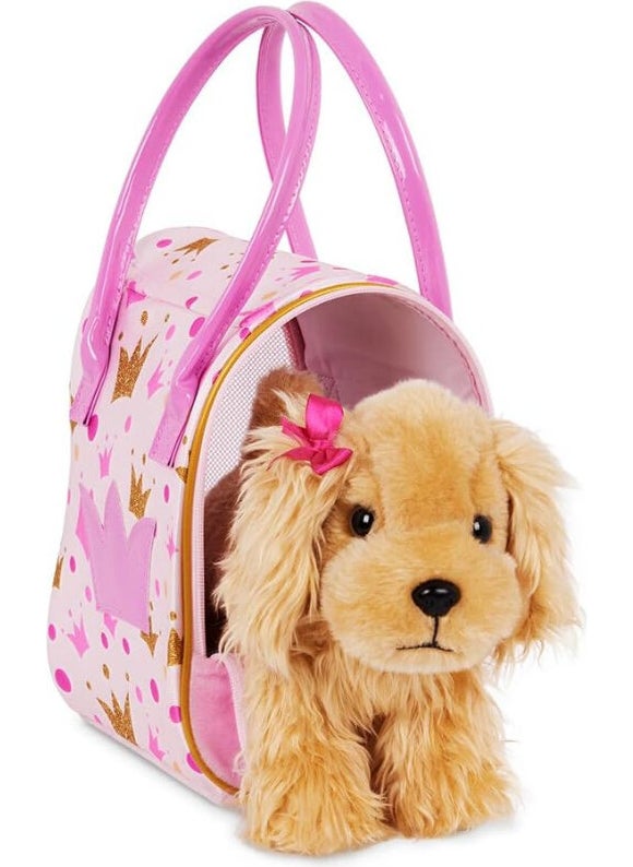 Pucci Pups Cocker Spaniel and Pink Bag  - Image 4