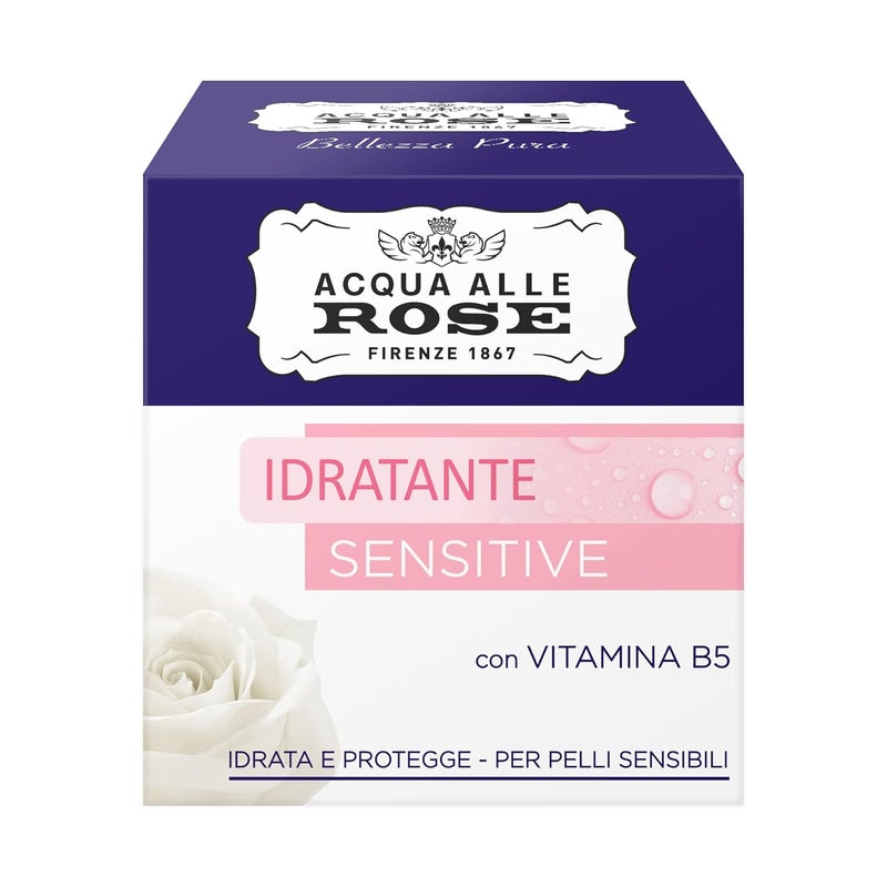 RobertsAcqua alle rose Moisturizing Lenitive Face Cream 50ml 169floz  Italian Import