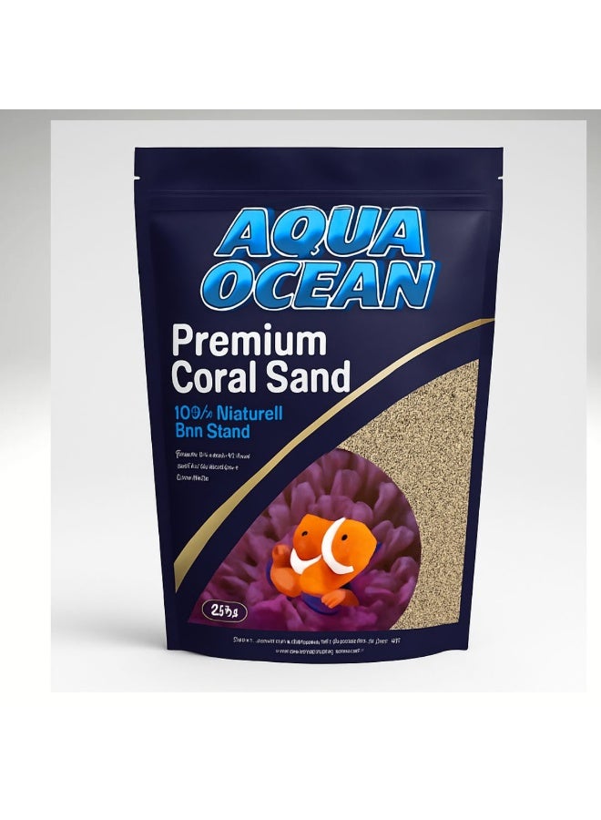 أكوا اوشين أكوا أوشن بريميوم رمل المرجان الفاخر الحجم رقم 4 (3-5 ملم) [الوزن – 5 كجم] - Image 1