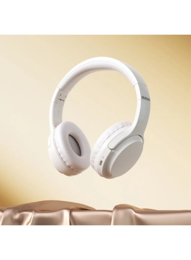 Dudao X22Pro on-ear wireless Bluetooth 5.3 headphones -white - Image 2