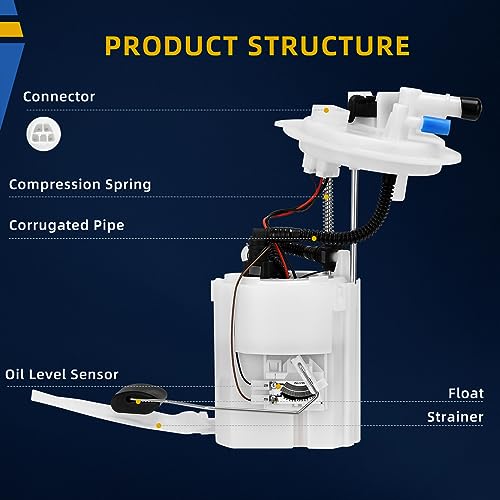 DWVO Fuel Pump Compatible with 2011-2014 Hyundai Sonata, 2012-2015 Kia Optima l4 2.4L - Image 2