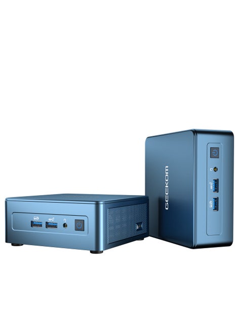Mini IT13 Mini PC, Core i7-13700H Processor/32GB RAM/1TB SSD/Intel Iris XE Graphics/Windows 11 Pro/Blue