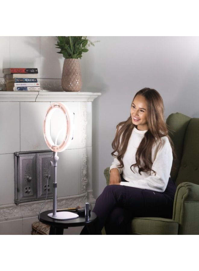 KODAK Desk Ring Light 10" Universal LED Lighting Solution - White - Image 3