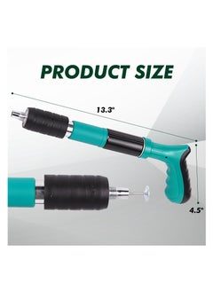 ZLH HITY Concrete Nail Gun Kits, 5 Speed Adjustable Manual Steel Nail Gun Tool, Wall Fastening Power Tool, Portable Nail Shooting Machine, Wall Anchor Wire Slotting Device  - Image 4