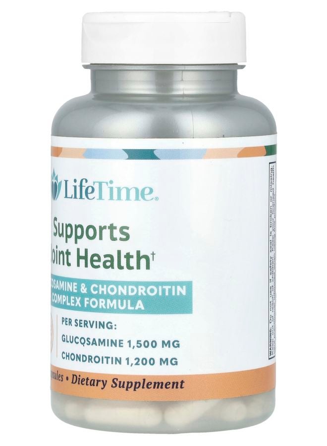 LifeTime Vitamins Glucosamine & Chondroitin Complex Formula 60 Capsules - Image 2