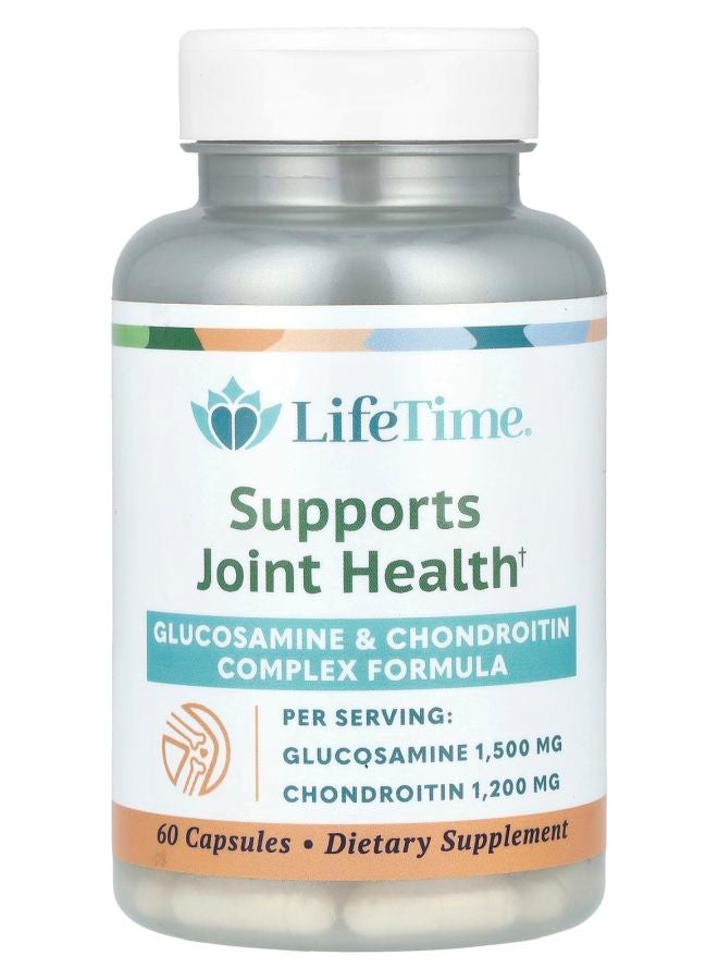 LifeTime Vitamins Glucosamine & Chondroitin Complex Formula 60 Capsules - Image 1