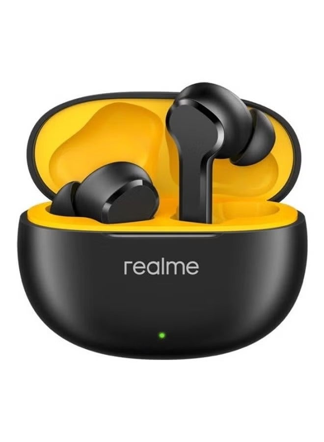 realme Buds T110 True Wireless Earbuds,IPX5 Water Resistance,Bluetooth 5.4,up to 38 Hours Total Playback Black - Image 1