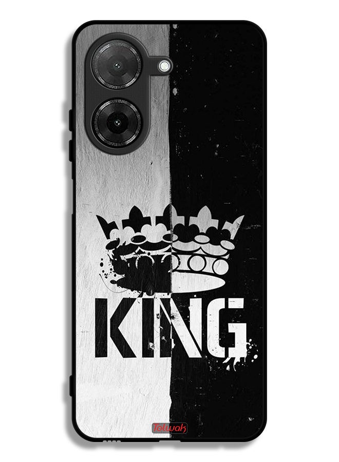 Tolwak Xiaomi Redmi A5 4G Protective Case Cover King Vintage - Image 1