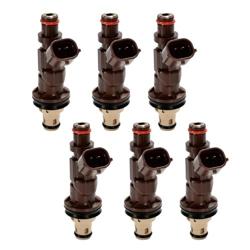 Gautory Fuel Injector Compatible with Toyota 4Runner 19992002 Tacoma 19992004 Tundra 20002004 34L V6 2320962040 2325062040 FJ585 Set of 6 - Image 1