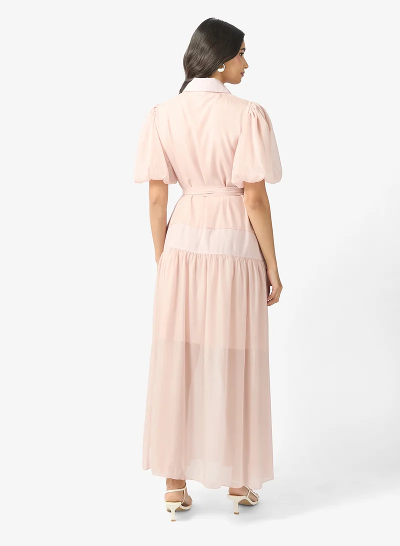 ELLA Puff Sleeve Dress