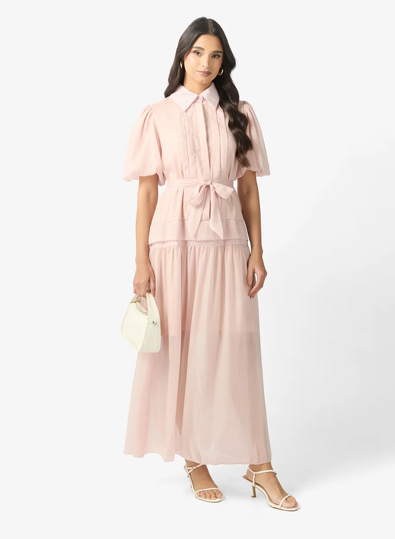 ELLA Puff Sleeve Dress
