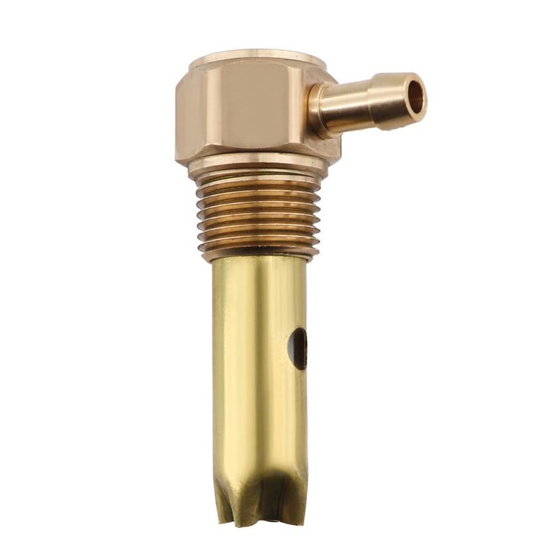 JIK NPTF Brass Rollover Valve for 516 ID Hose Fuel Tank Safety Vent Assembly 12 NPTF Rollover Valve for 516 Hose - Image 3