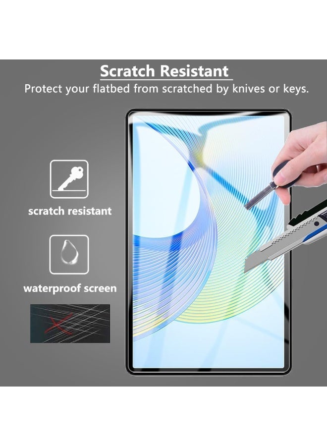 Screen Protector for Honor Pad X9 11.5 Inch, Tempered Glass Film [HD Crystal Clear] [9H Hardness] [Scratch Resistant] [Bubble-Free Easy Installation] - Image 3