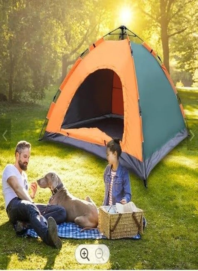 KRISHYAM Polyester Automatic Pop Up Camping Tent - Hydraulic Dome Tent for Camping, Hiking, Travel, Picnic, Fishing, Beach - Includes Carrybag (2 Person-Automatic Hydraulic Tent), Multicolor - Image 4