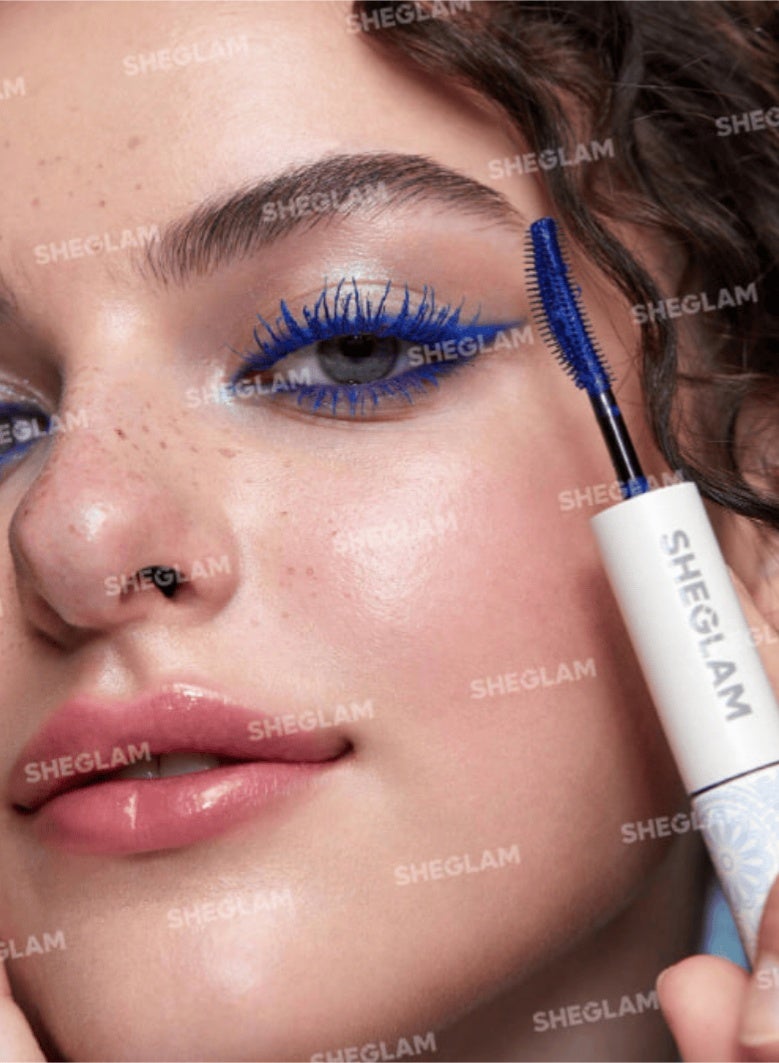 شي إن ماسكارا شيجلام – تكثيف وطول 2 في 1 – لون أزرق لامع - Image 2
