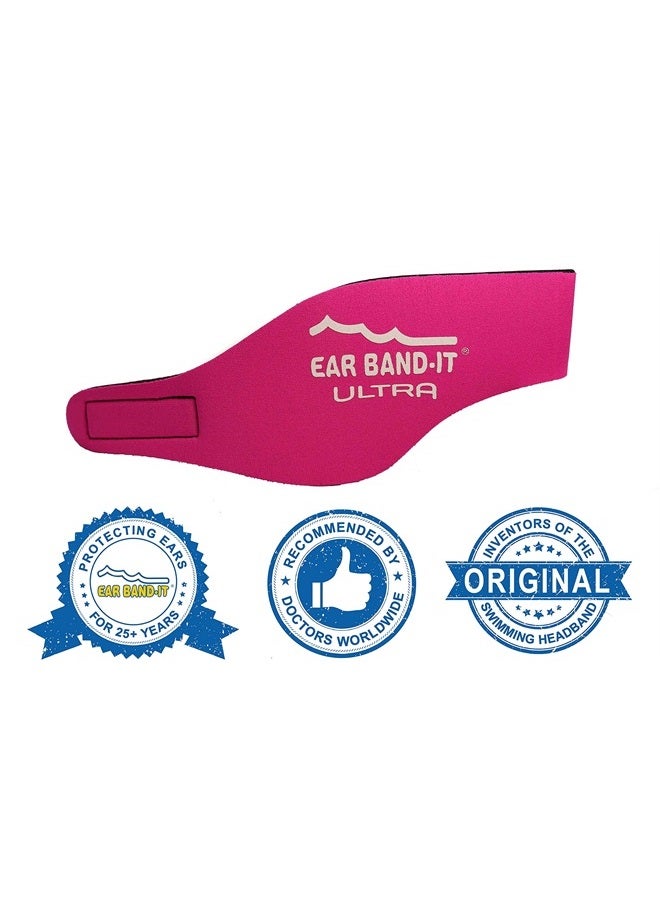 Ear Band-It Band-It Ultra Swimming Headband - Best Swimmer'S Headband - Keep Water Out, Hold Earplugs In - Doctor Recommended - Secure Ear Plugs - Invented By Ent Physician - Large (See Size Chart) - Image 3