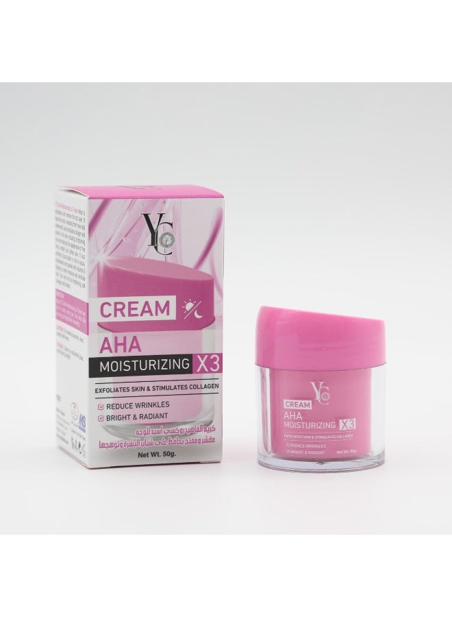 واي سي كريم مرطب X3 50 غرام
