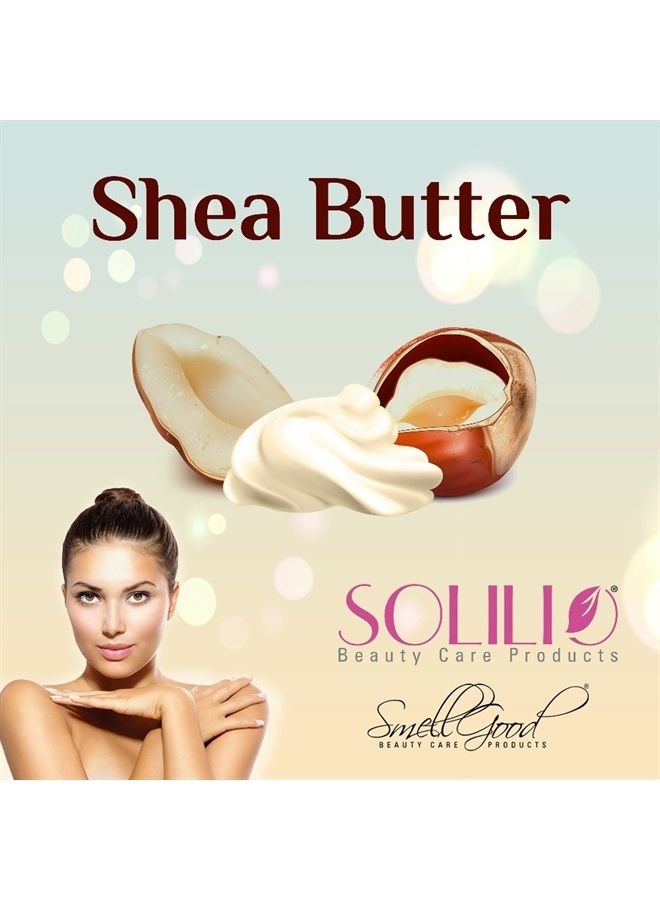smellgood زبدة الشيا الخام غير المكررة من غانا، أفريقيا، باللون الأصفر، 5 أرطال، 80 أونصة - Image 5
