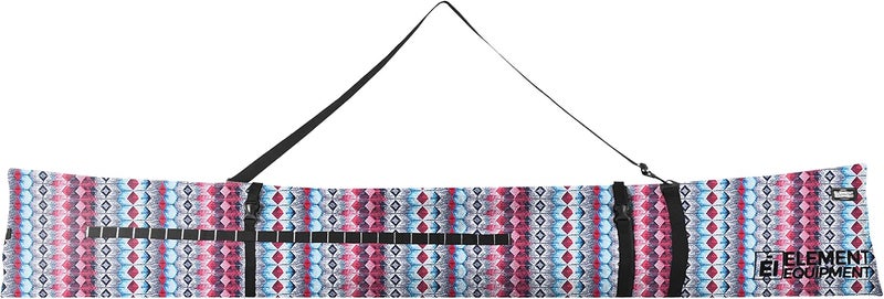 Element Equipment Padded Ski Bag Adjustable One Size Fits All Travel Ski Bag - Image 3