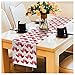 Partywind Valentines Day Table Runner, Valentines Red Heart Decorations for The Home Decor, Valentine Romantic - Image 2