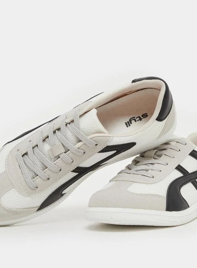 Styli Styli Color Block Lace Up Sneakers