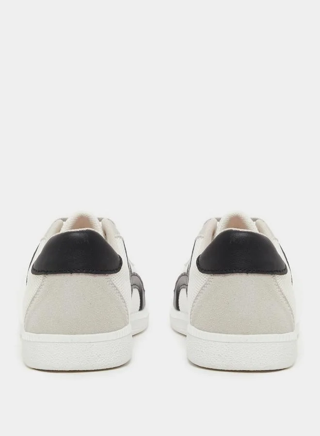 Styli Styli Color Block Lace Up Sneakers
