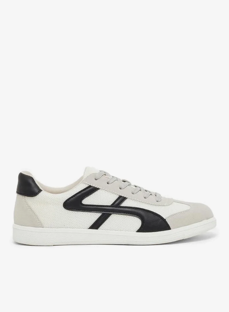 Styli Active Color Block Lace Up Sneakers