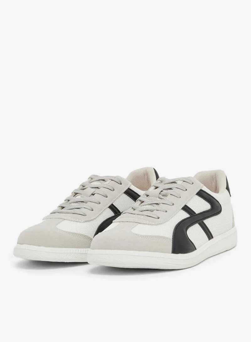 Styli Active Color Block Lace Up Sneakers