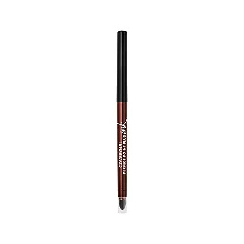 CoverGirl COVERGIRL Perfect Point Plus Ink Gel Eye Pencil Pigmented LongWearing Vegan Formula Dazzling Burgundy 295 001oz